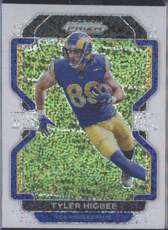 Tyler Higbee [White Sparkle Prizm] #66