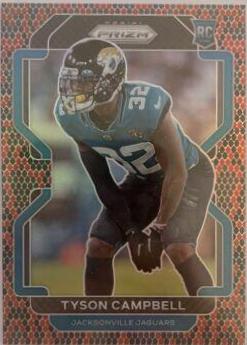 Tyson Campbell [Snakeskin Prizm] #384
