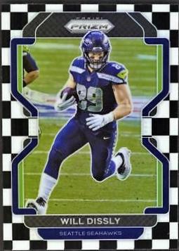 Will Dissly [Black and White Checker Prizm] #44
