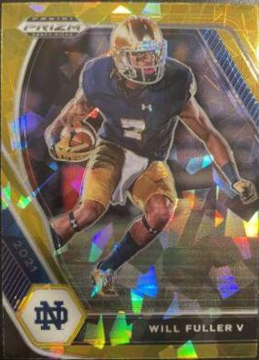 Will Fuller V [Gold Prizm] #105