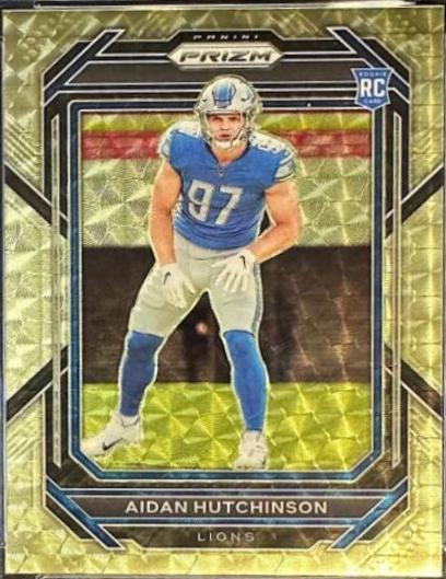 Aidan Hutchinson [Gold Vinyl] #340