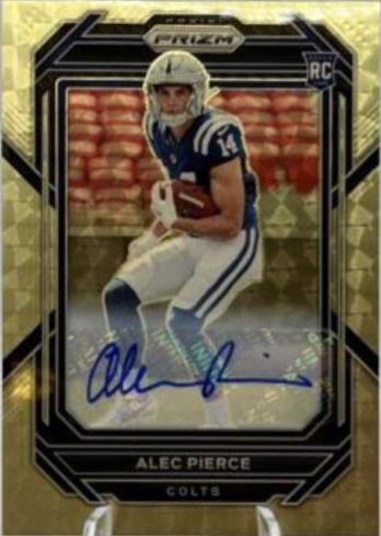 Alec Pierce [Autograph Gold Vinyl] #330