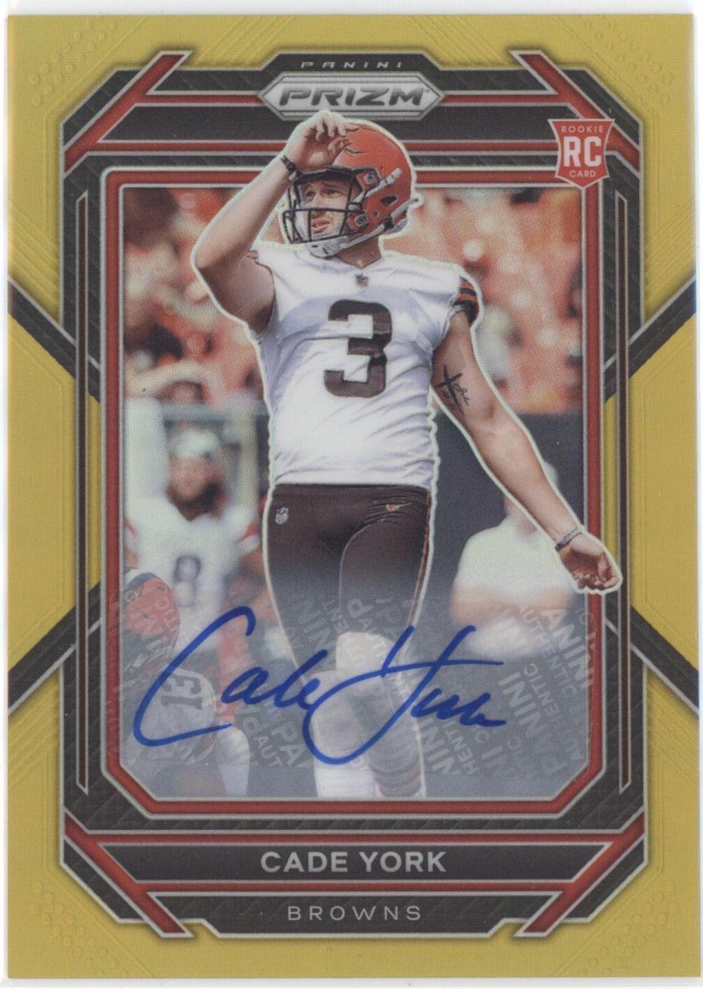 Cade York [Autograph Gold] #400
