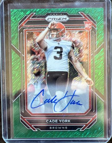 Cade York [Autograph Green Shimmer] #400