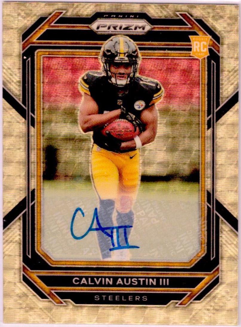 Calvin Austin III [Autograph Gold Vinyl] #338