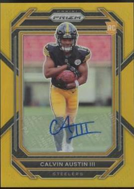Calvin Austin III [Autograph Gold] #338