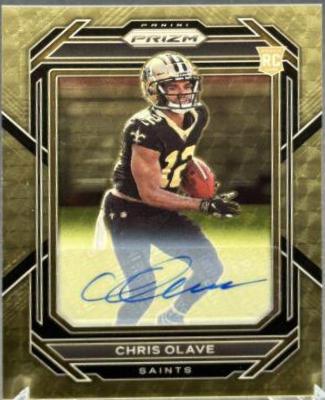 Chris Olave [Autograph Gold Vinyl] #310