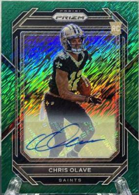 Chris Olave [Autograph Green Shimmer] #310
