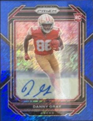 Danny Gray [Autograph Blue Shimmer] #335