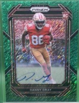 Danny Gray [Autograph Green Shimmer] #335