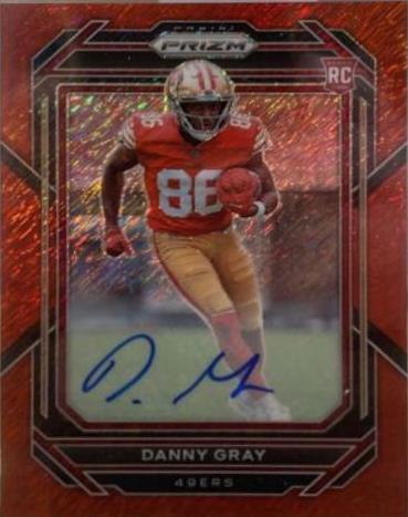 Danny Gray [Autograph Red Shimmer] #335
