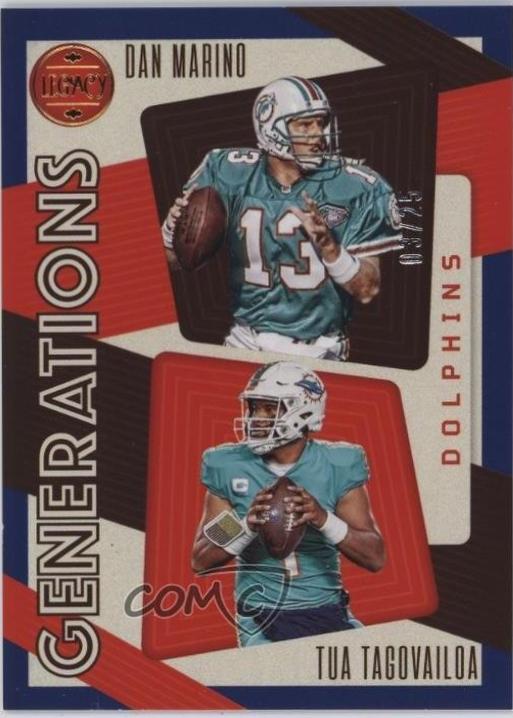 Dan Marino, Tua Tagovailoa [Indigo] #GEN-5
