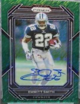 Emmitt Smith [Autograph Green Shimmer] #85