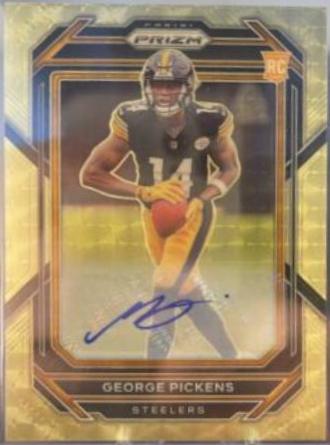 George Pickens [Autograph Gold Vinyl] #329