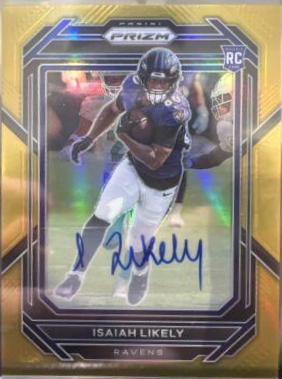 Isaiah Likely [Autograph Gold] #363