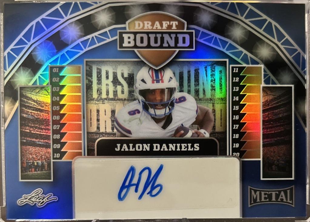 Jalon Daniels [Prismatic Blue] #DB-JD1
