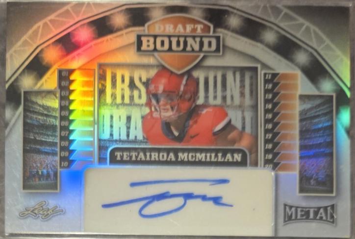 Tetairoa McMillan [Prismatic Silver] #DB-TMM