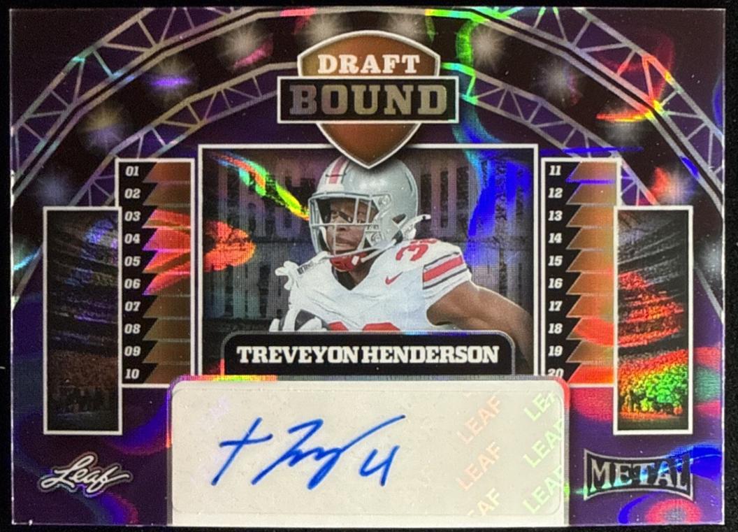 TreVeyon Henderson [Lava Purple] #DB-TH1