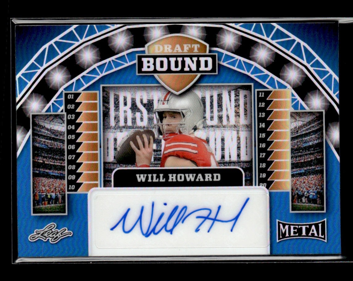 Will Howard [Prismatic Blue] #DB-WH1