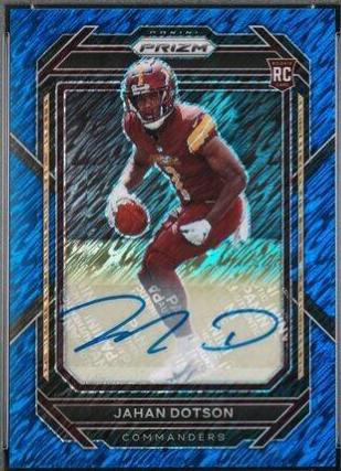 Jahan Dotson [Autograph Blue Shimmer] #312