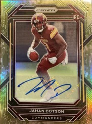 Jahan Dotson [Autograph Camo] #312