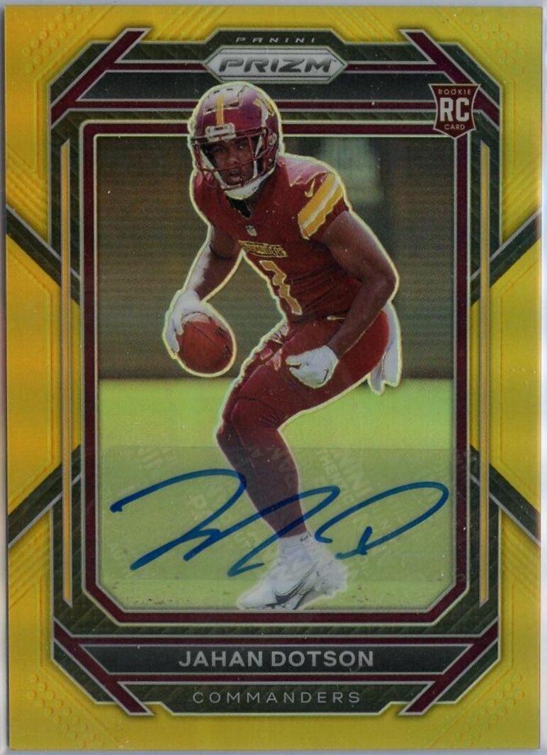 Jahan Dotson [Autograph Gold] #312