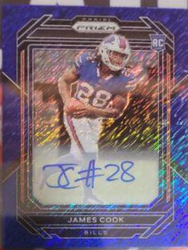 James Cook [Autograph Blue Shimmer] #319