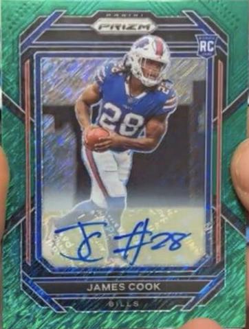 James Cook [Autograph Green Shimmer] #319