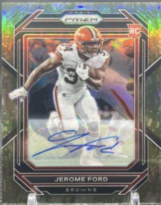 Jerome Ford [Autograph Camo] #346
