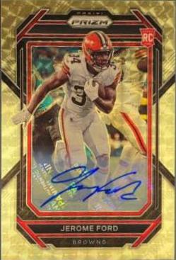 Jerome Ford [Autograph Gold Vinyl] #346
