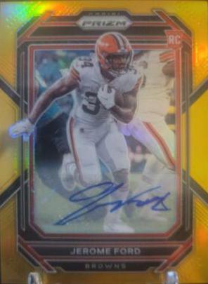 Jerome Ford [Autograph Gold] #346