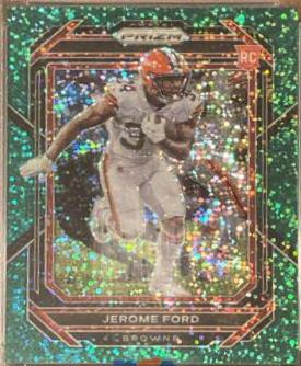 Jerome Ford [Green Sparkle] #346