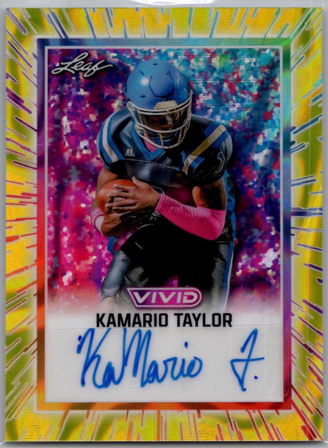 KaMario Taylor [Prismatic Yellow] #BA-KMT