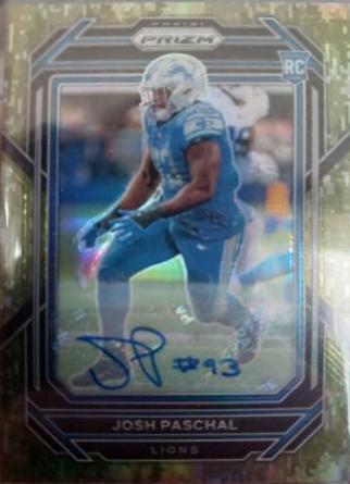 Josh Paschal [Autograph Green Scope] #389