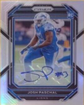 Josh Paschal [Autograph Green Shimmer] #389
