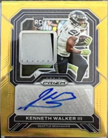 Kenneth Walker III [Autograph Gold] #318