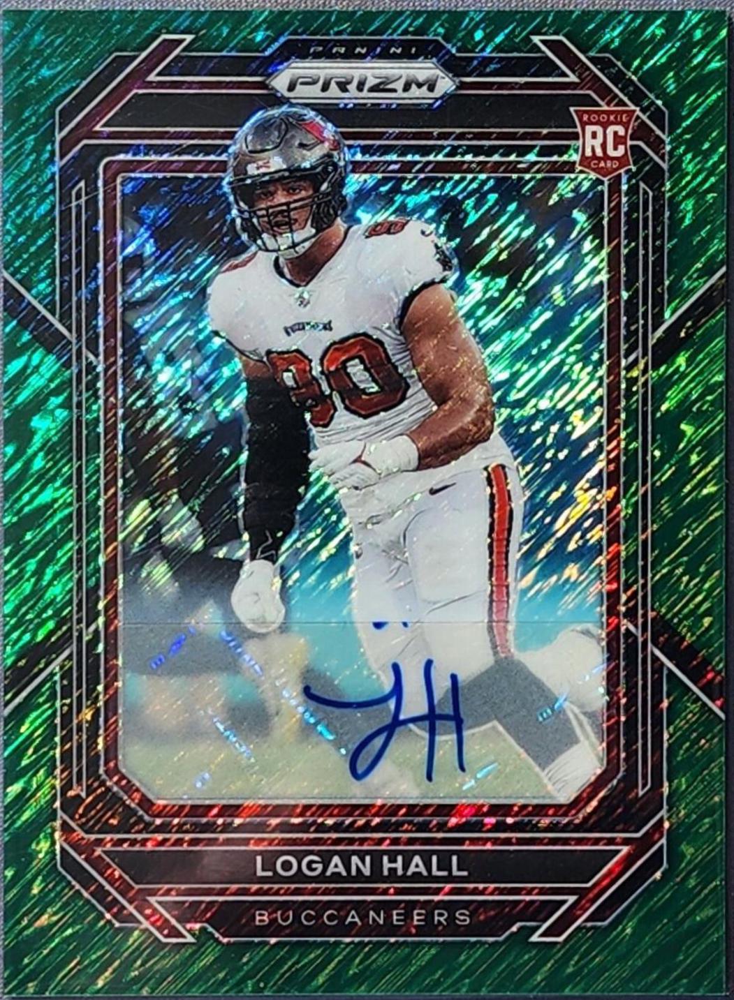 Logan Hall [Autograph Green Shimmer] #381