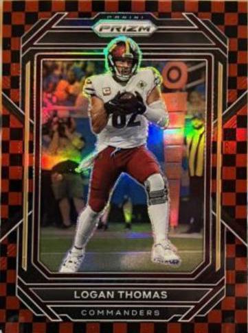 Logan Thomas [Black Red Checker] #296