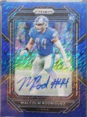 Malcolm Rodriguez [Autograph Blue Shimmer] #350