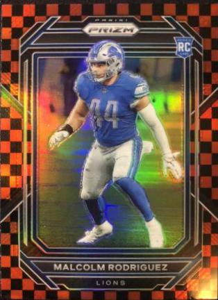 Malcolm Rodriguez [Black Red Checker] #350