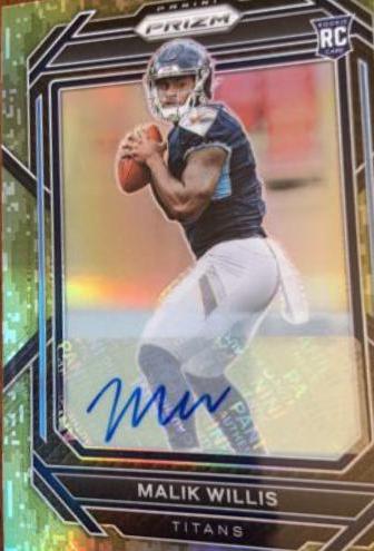 Malik Willis [Autograph Camo] #303