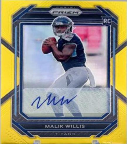 Malik Willis [Autograph Gold] #303