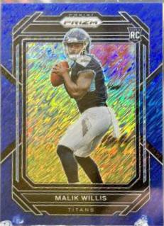 Malik Willis [Blue Shimmer] #303
