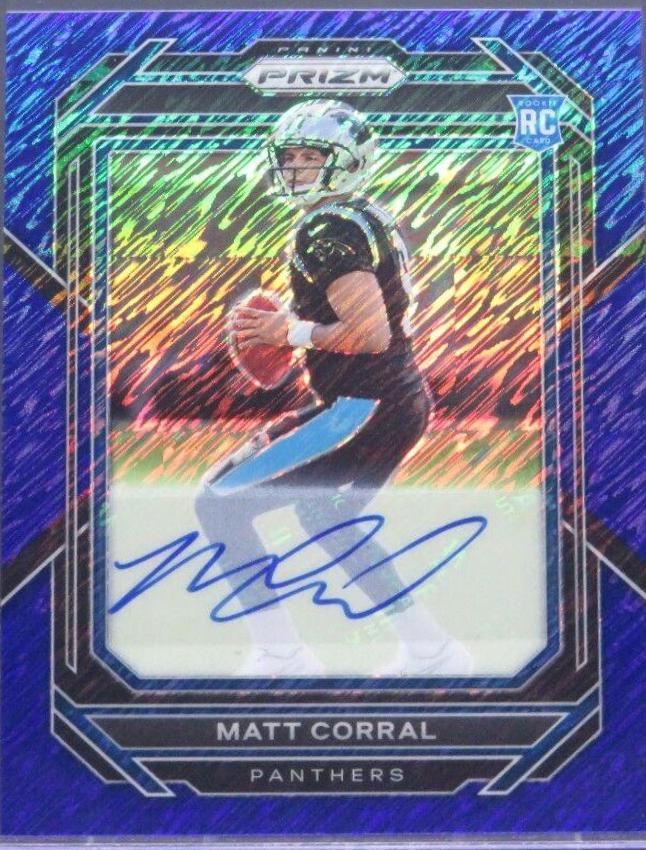 Matt Corral [Autograph Blue Shimmer] #304
