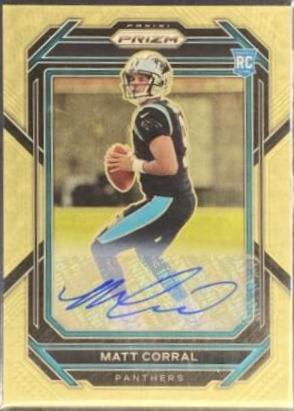 Matt Corral [Autograph Gold Vinyl] #304