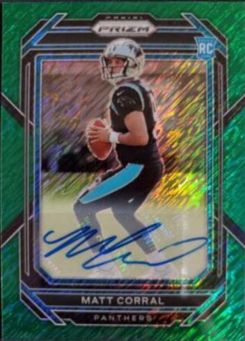 Matt Corral [Autograph Green Shimmer] #304