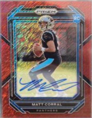 Matt Corral [Autograph Red Shimmer] #304