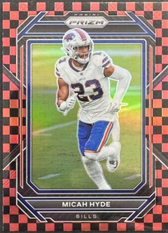 Micah Hyde [Black Red Checker] #36