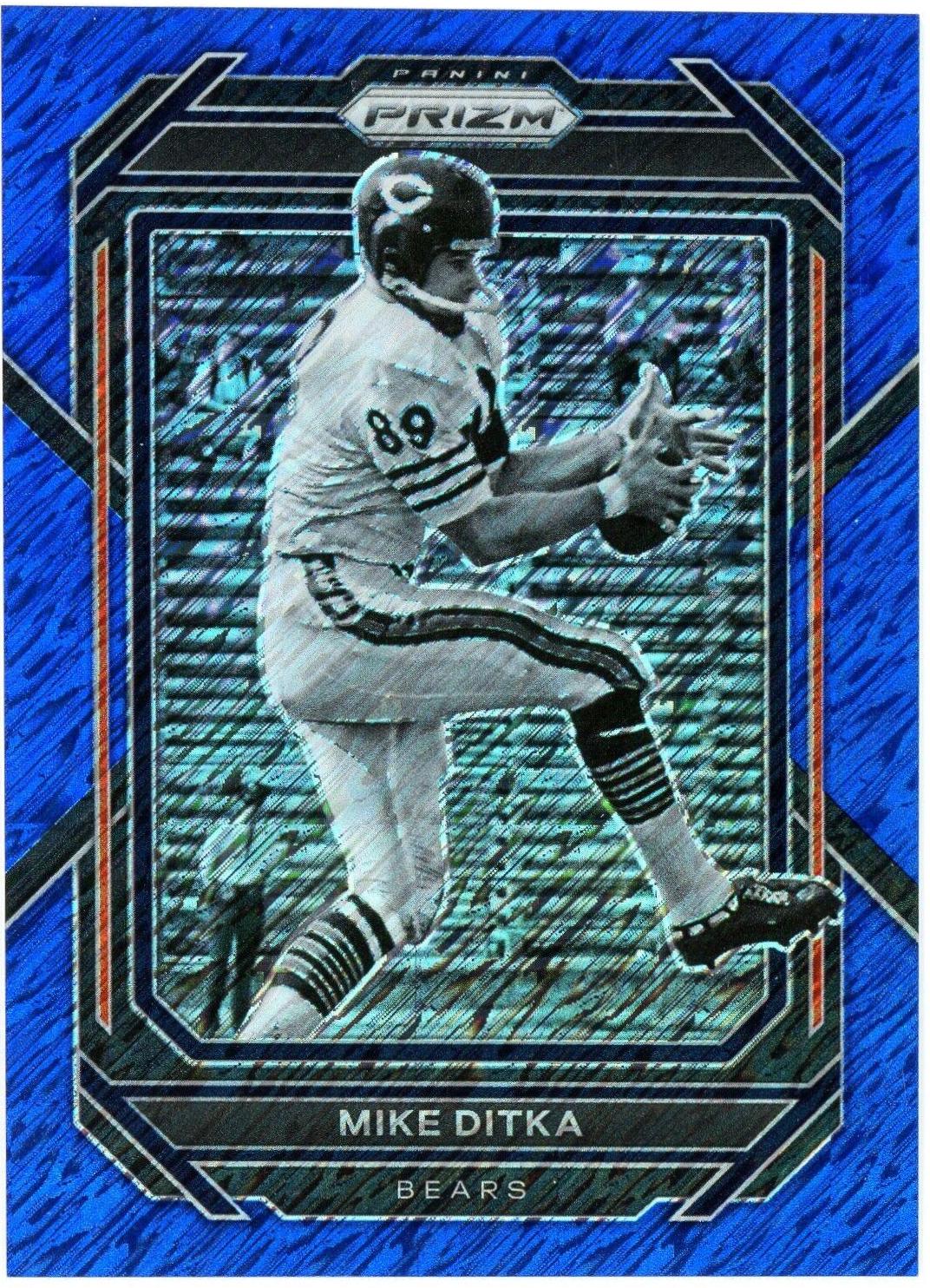 Mike Ditka [Blue Shimmer] #55
