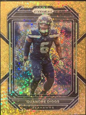 Quandre Diggs [Gold Sparkle] #260
